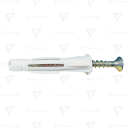 Diblu cu autostrângere + şurub, gri M6×35mm, PA6.6 Diblu cu autostrângere + şurub, gri M6×35mm, PA6.6