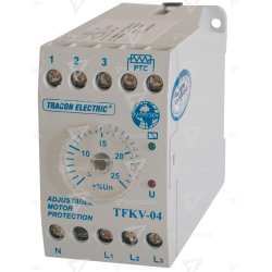 Releu trifazic suprav.tens cu asimetrie regl./prot. termică 3x230/400V AC,+/-5% - +/-25%, 5A/250V AC Releu trifazic suprav.tens cu asimetrie regl./prot. termică 3x230/400V AC,+/-5% - +/-25%, 5A/250V AC