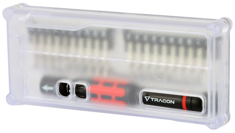 Set de șurubelnițe de precizie, cu clichet 20 bit